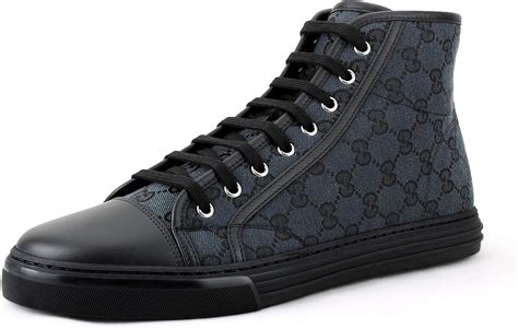 grey and black gucci sneakers|sneakers gucci original.